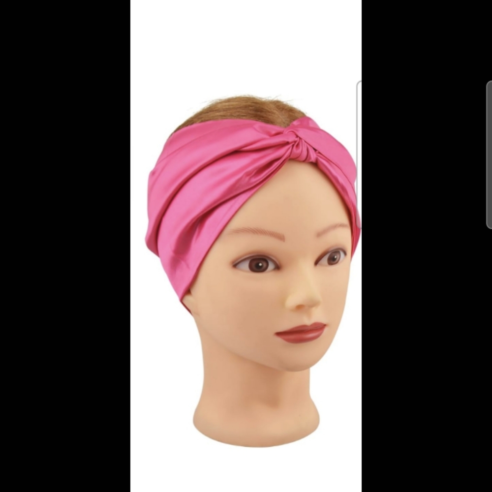 NWOT Pink Versatile Soft Satin Scarf/Ribbon
